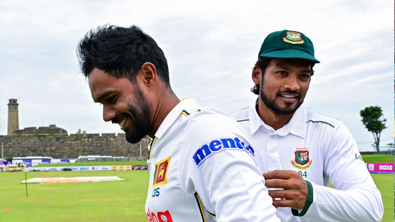 শ্রীলংকার বিপক্ষে দ্বিতীয় টেস্টে টস জিতে ব্যাটিংয়ে বাংলাদেশ